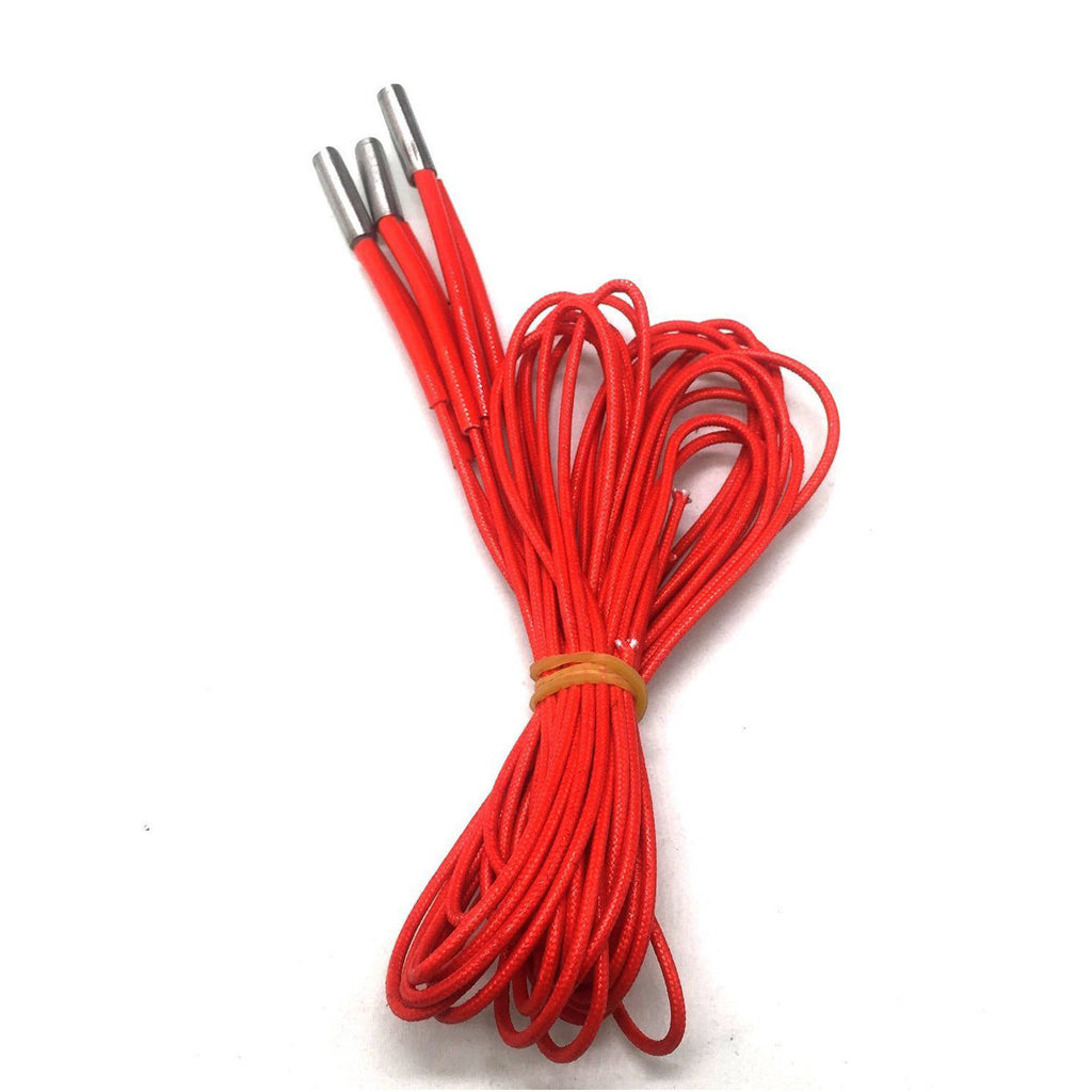 HICTOP 3 Pieces Cartridge Heater 12V/40W and 24V/40W for 3D Printer Prusa Mendel